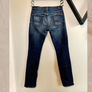 7 For All Mankind Size 28 Straight Jeans